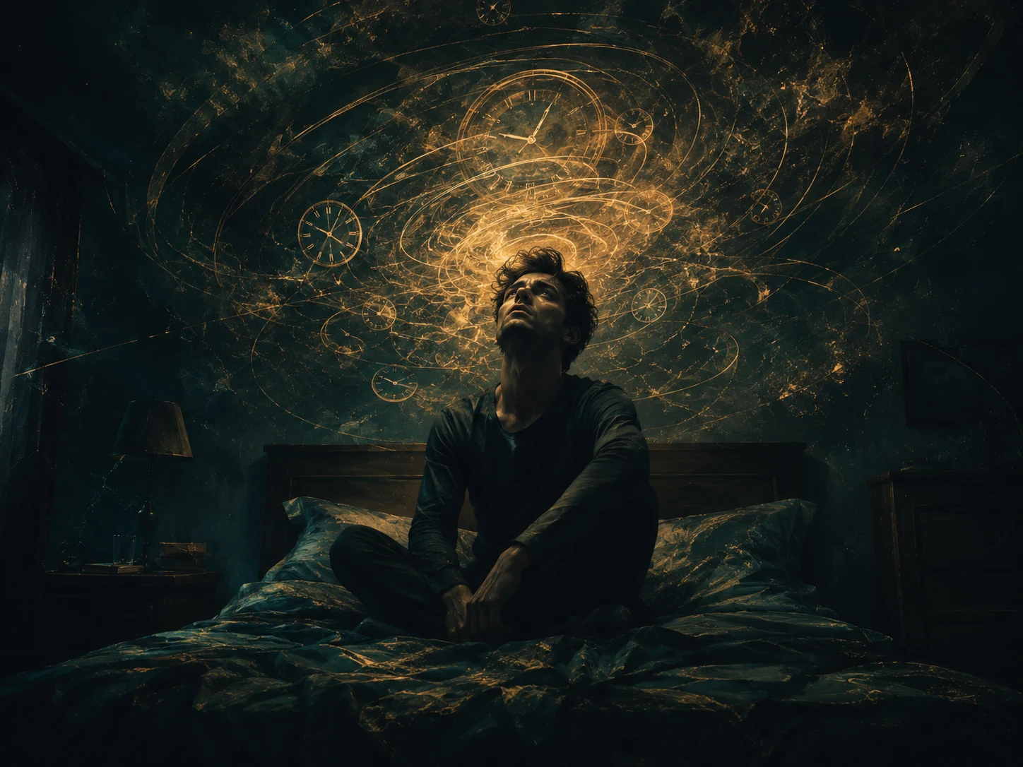 Insomnio y ansiedad nocturna: espiral del tiempo en la noche